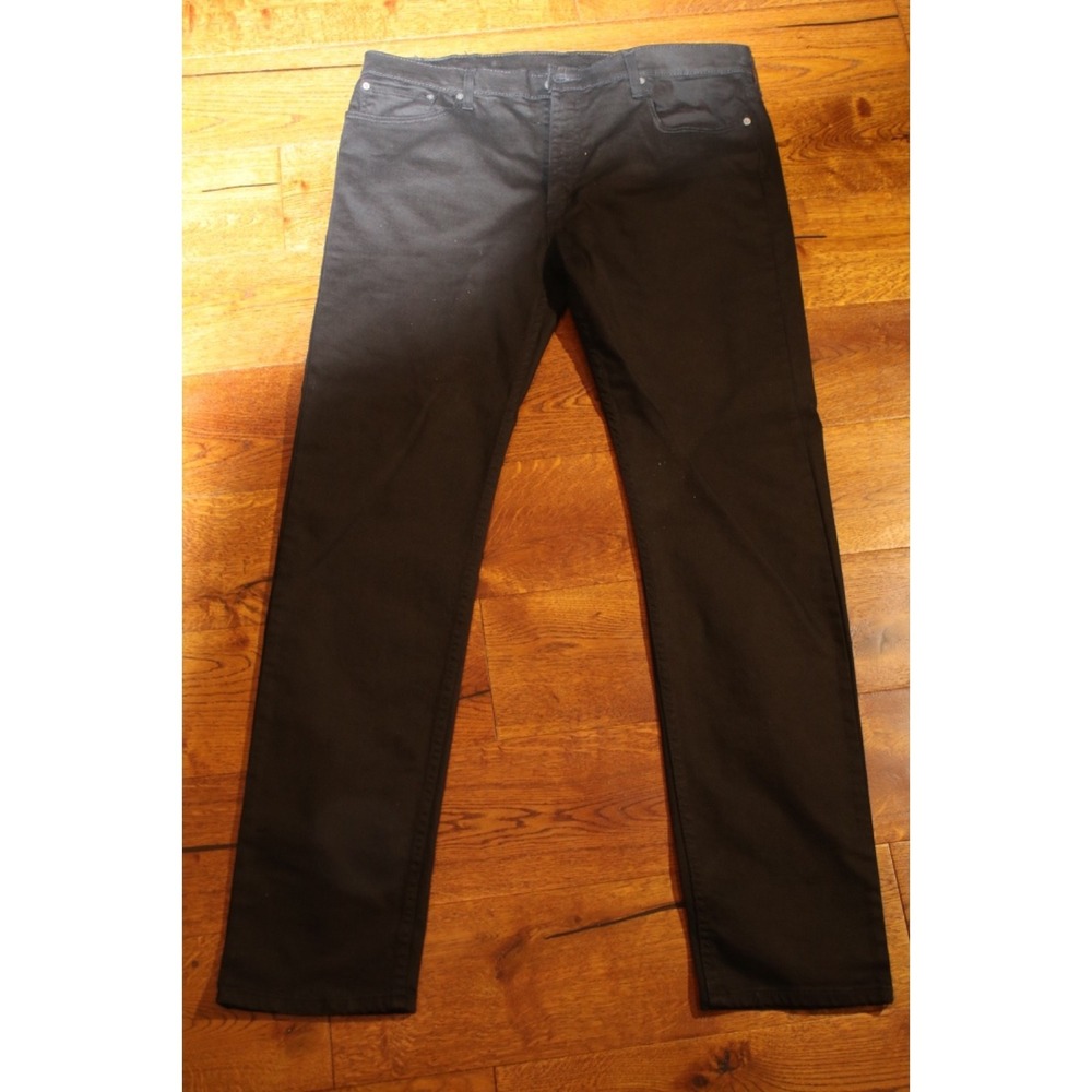 Levi's 502 Regular Taper Jeans Mens Size‎ 40x36 Black